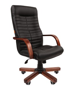 Кресло компьютерное CHAIRMAN 480 WD, экокожа, цвет черный в Кемерово - предосмотр