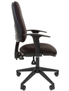 Кресло компьютерное CHAIRMAN 661 Ткань стандарт 15-21 черная в Кемерово - предосмотр 2