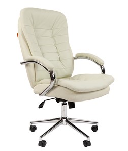 Офисное кресло CHAIRMAN 795 экокожа, цвет белый в Кемерово - предосмотр