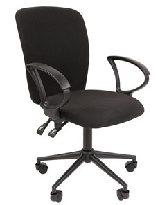 Офисное кресло CHAIRMAN 9801 BLACK, черное в Кемерово