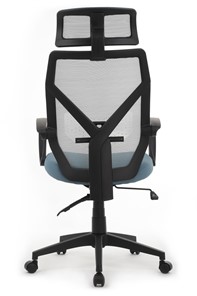Кресло компьютерное Design OLIVER W-203 AC, Синий в Кемерово - предосмотр 3