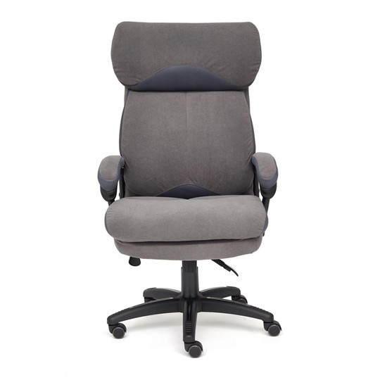 Кресло DUKE флок/ткань, серый/серый, 29/TW-12 арт.14039 в Кемерово - изображение 1