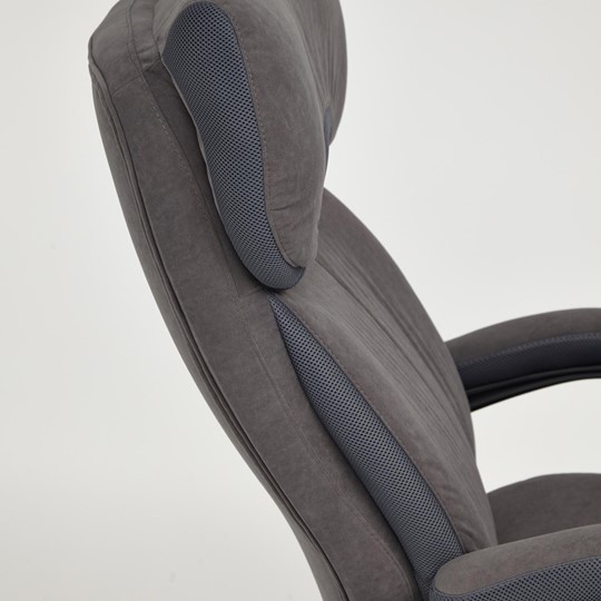 Кресло DUKE флок/ткань, серый/серый, 29/TW-12 арт.14039 в Кемерово - изображение 10