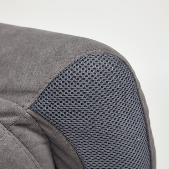 Кресло DUKE флок/ткань, серый/серый, 29/TW-12 арт.14039 в Кемерово - изображение 20