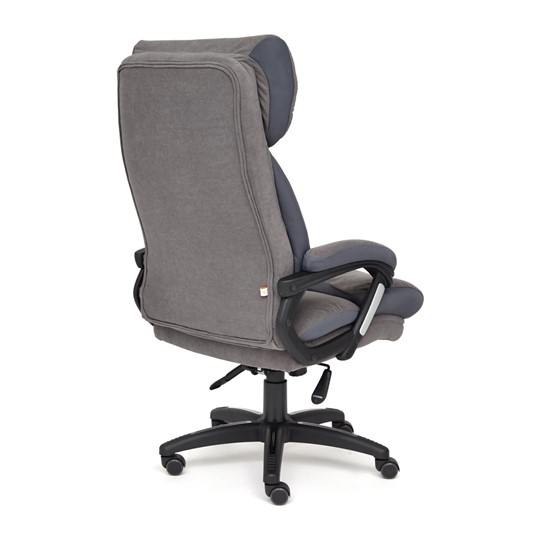 Кресло DUKE флок/ткань, серый/серый, 29/TW-12 арт.14039 в Кемерово - изображение 3