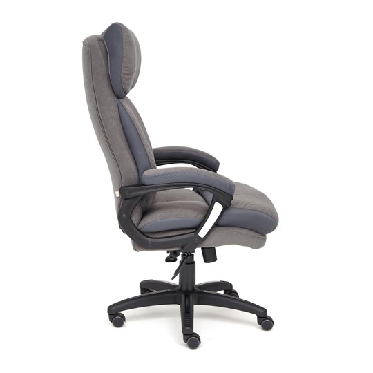 Кресло DUKE флок/ткань, серый/серый, 29/TW-12 арт.14039 в Кемерово - изображение 5