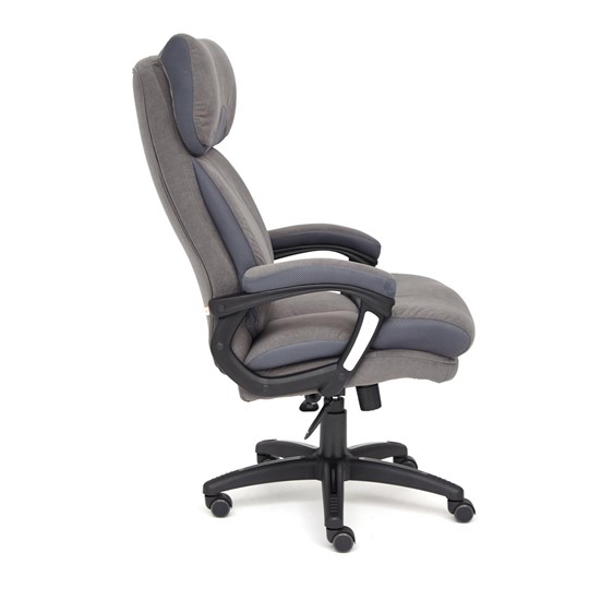 Кресло DUKE флок/ткань, серый/серый, 29/TW-12 арт.14039 в Кемерово - изображение 6