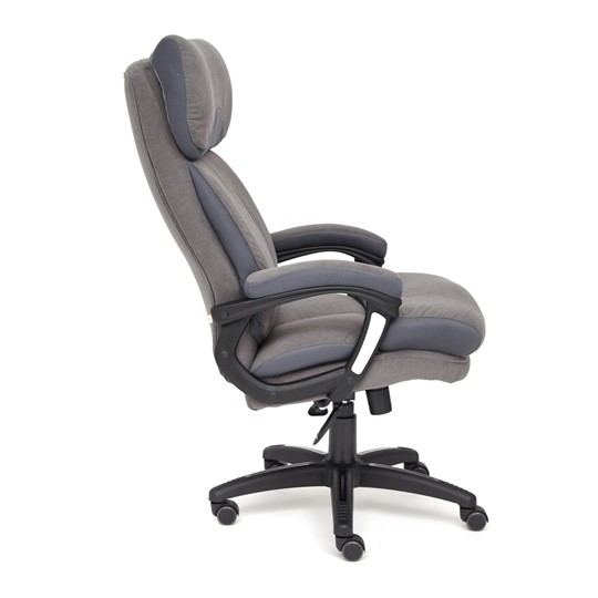 Кресло DUKE флок/ткань, серый/серый, 29/TW-12 арт.14039 в Кемерово - изображение 7