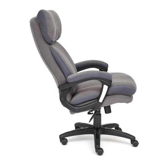 Кресло DUKE флок/ткань, серый/серый, 29/TW-12 арт.14039 в Кемерово - изображение 8