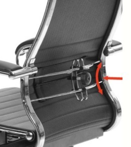 Офисное кресло Мetta L 1m 46/2D Infinity Easy Clean (MPES) мультиблок, нижняя часть 17839 белый в Новокузнецке - предосмотр 2