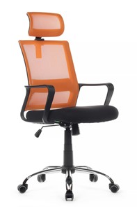 Офисное кресло RCH 1029HB, черный/оранжевый в Кемерово