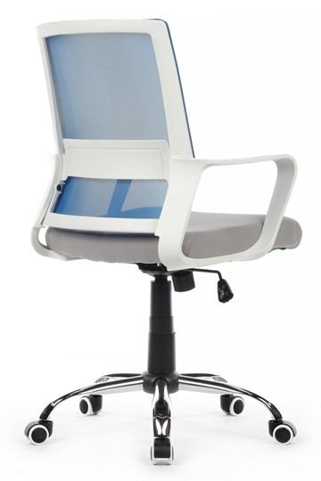 Офисное кресло RCH 1029MW, серый/синий в Кемерово - изображение 3