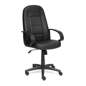 Офисное кресло СН747 кож/зам, черный, арт.1040 в Кемерово