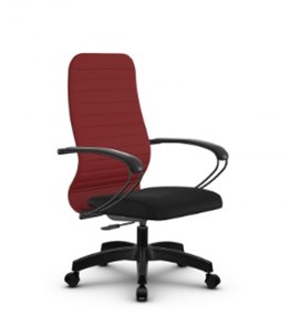 Кресло компьютерное SU-CK130-10P PL красный/черный в Кемерово