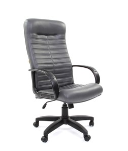 Офисное кресло CHAIRMAN 480 LT, экокожа, цвет серый в Кемерово