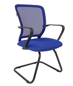 Кресло компьютерное CHAIRMAN 698V Сетка TW (синяя) в Кемерово