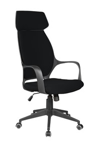 Офисное кресло Riva Chair 7272 (Черный/черный) в Кемерово