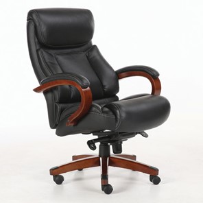 Кресло Brabix Premium Infinity EX-707 (дерево, натуральная кожа, черное) 531826 в Кемерово