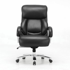 Офисное кресло Brabix Premium Pride HD-100 (натуральная кожа, черное) 531940 в Кемерово - предосмотр