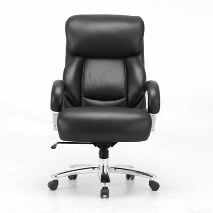 Офисное кресло Brabix Premium Pride HD-100 (натуральная кожа, черное) 531940 в Кемерово - изображение