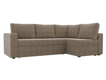 Угловой диван для гостиной Оливер, Корфу 03 (рогожка) в Кемерово