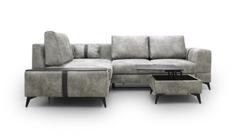 Угловой диван с узкой спинкой Даллас  м6,2+м3+м4+м9+м6+м15 отдельный +2 малые подушки+ящик в малой части в Кемерово