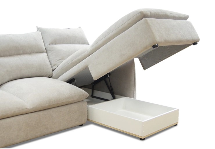 Угловой диван с оттоманкой Лаура в Кемерово - изображение 3