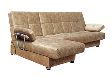 Угловой диван FLURE Home Милана 6 ДУ с хром. подлокотниками, НПБ в Кемерово