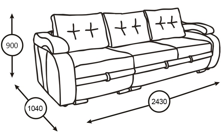 Угловой диван Ванкувер Люкс в Кемерово - изображение 6
