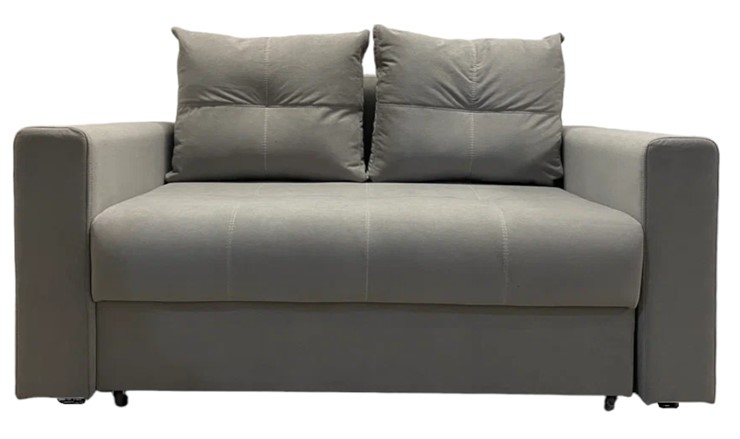 Прямой диван Комфорт 7 1200 ППУ+ЛАТЫ, широкий подлокотник в Кемерово - изображение 1
