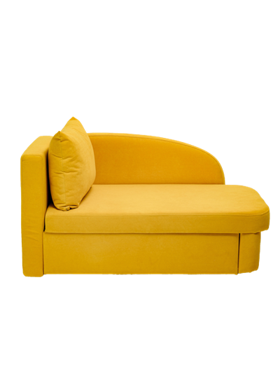 Диван-кровать левая Тедди желтый в Кемерово - изображение 4