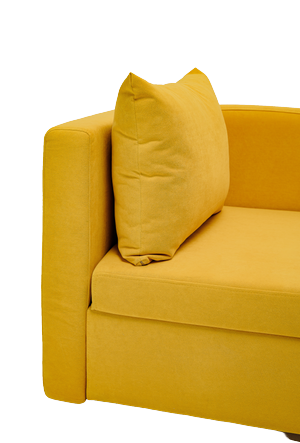 Диван-кровать левая Тедди желтый в Кемерово - изображение 5