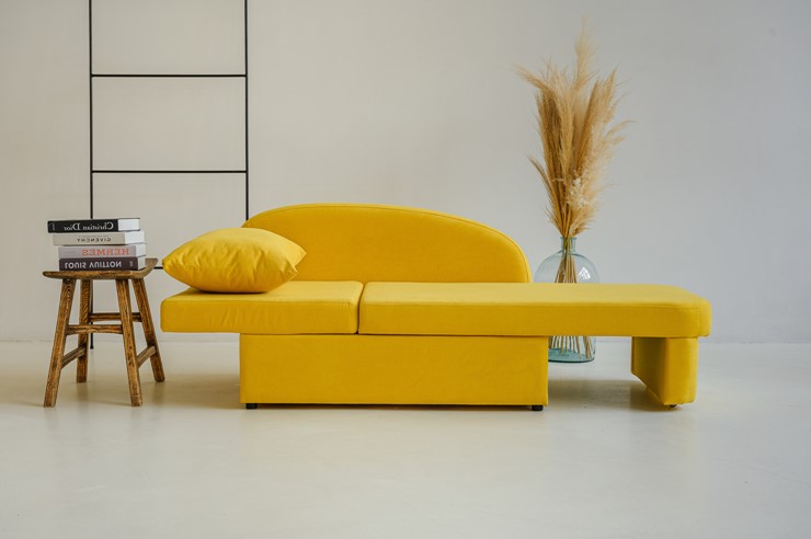 Диван-кровать левая Тедди желтый в Кемерово - изображение 20