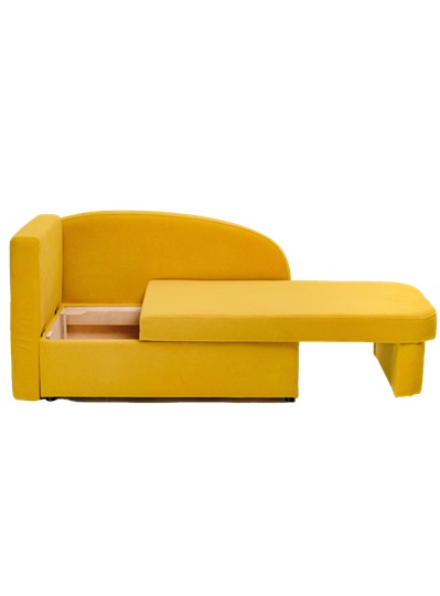 Диван-кровать левая Тедди желтый в Кемерово - изображение 9