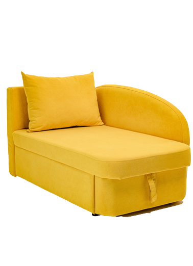 Диван-кровать левая Тедди желтый в Кемерово - изображение 11