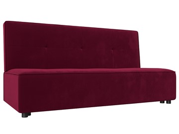 Прямой диван Зиммер, Бордовый (микровельвет) в Кемерово