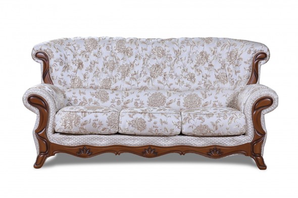 Прямой диван Барокко, ДБ3 в Кемерово - изображение
