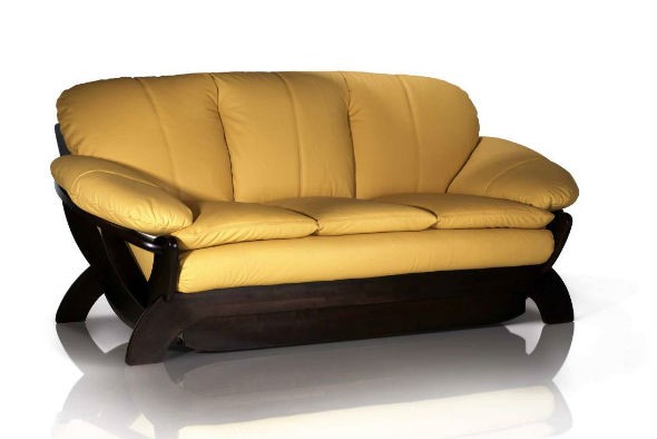 Прямой диван Верона трехместный без механизма в Кемерово - изображение 1
