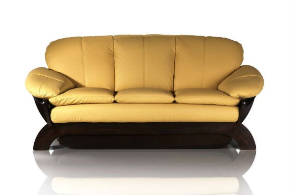 Прямой диван Верона трехместный без механизма в Кемерово - изображение