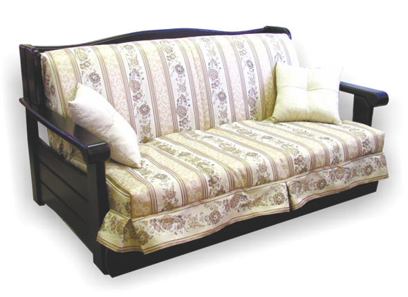 Прямой диван Аккордеон Бук 140 Классика в Кемерово - изображение
