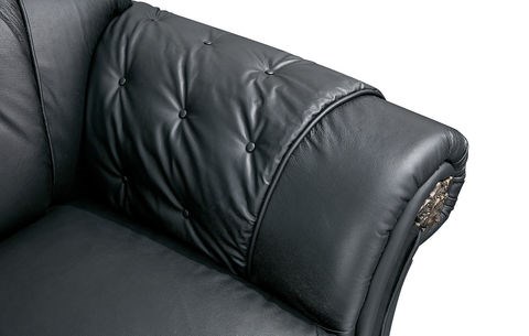 Прямой диван Versace (3-х местный) black в Кемерово - изображение 2