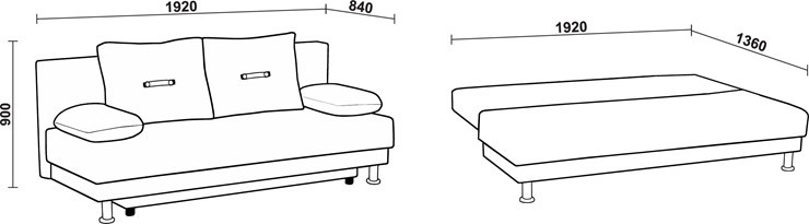 Большой диван Нео 3 Н в Кемерово - изображение 6