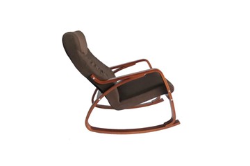 Кресло-качалка Женева, ткань шоколад в Кемерово - предосмотр 1