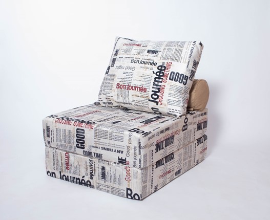 Бескаркасное кресло Прайм, газета в Кемерово - изображение