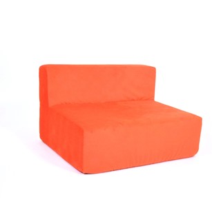 Кресло бескаркасное Тетрис 100х80х60, оранжевое в Кемерово
