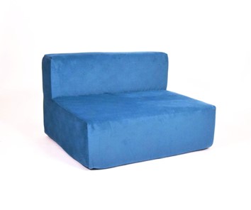 Кресло бескаркасное Тетрис 100х80х60, синий в Кемерово