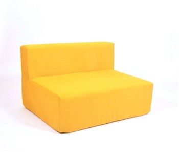 Кресло бескаркасное Тетрис 100х80х60, желтое в Кемерово