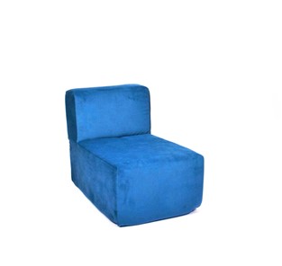 Кресло бескаркасное Тетрис 50х80х60, синий в Кемерово