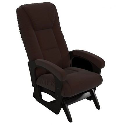 Кресло-качалка Леон маятниковая, ткань AMIGo шоколад 29-Т-Ш в Кемерово - изображение