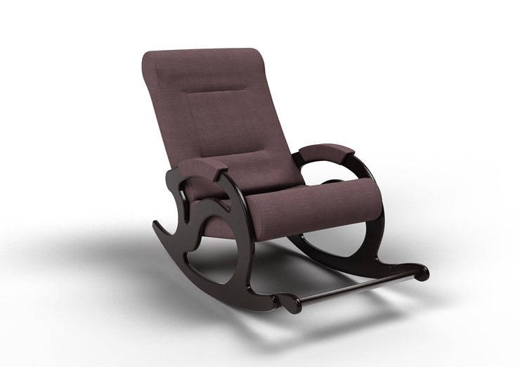Кресло-качалка Тироль, ткань AMIGo графит 12-Т-ГР в Кемерово - изображение 3